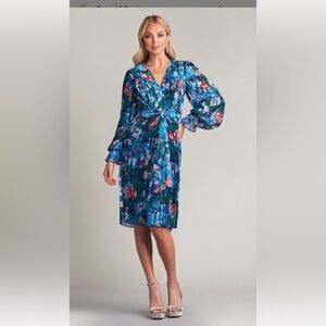 TADASHI SHOJI milo floral print dress size 16